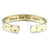 Bracelet Inspiration - Laiton Galaxie, Étoiles, Terre, Sunrise