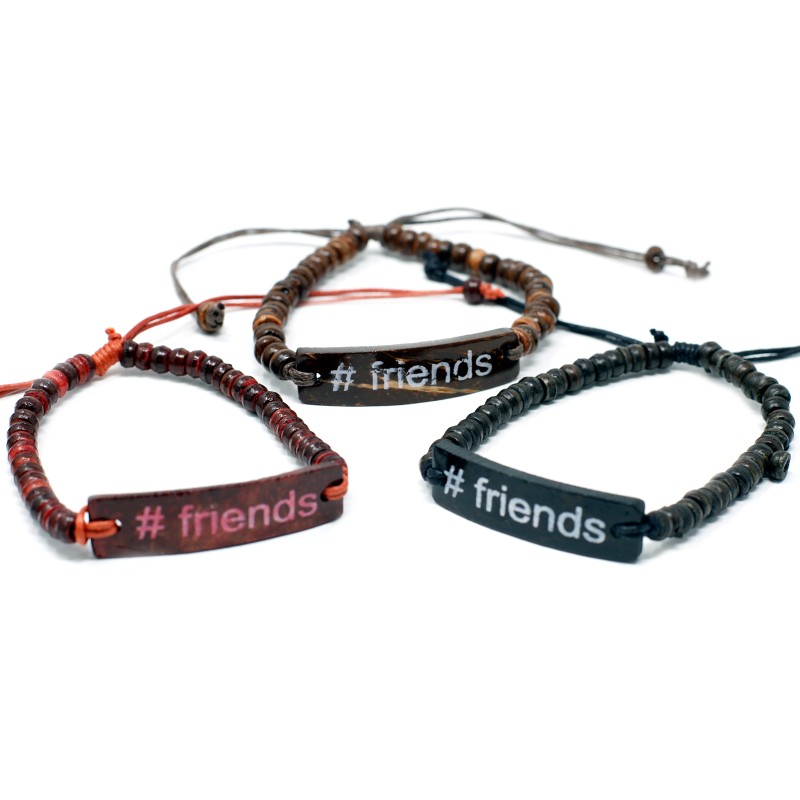 Bracelet à slogan Coco - Friends