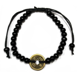 Bracelets Feng-Shui Bonne Chance - Noir