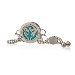 Bracelet chaîne de bijoux d'aromathérapie - Ailes d'ange - 20 mm